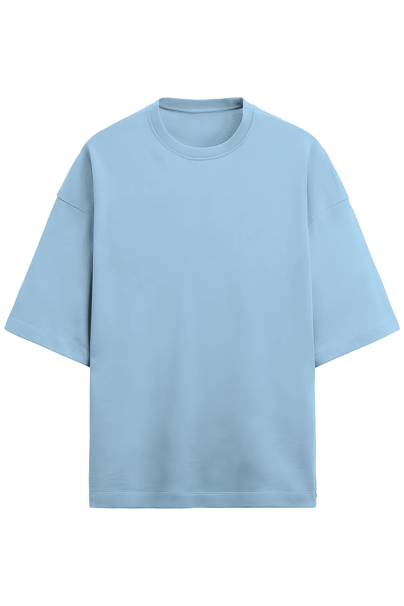 ★ POSZER★ Terry Round T-Shirt Light Grey 241TERTS007F 1722576527_BB.png