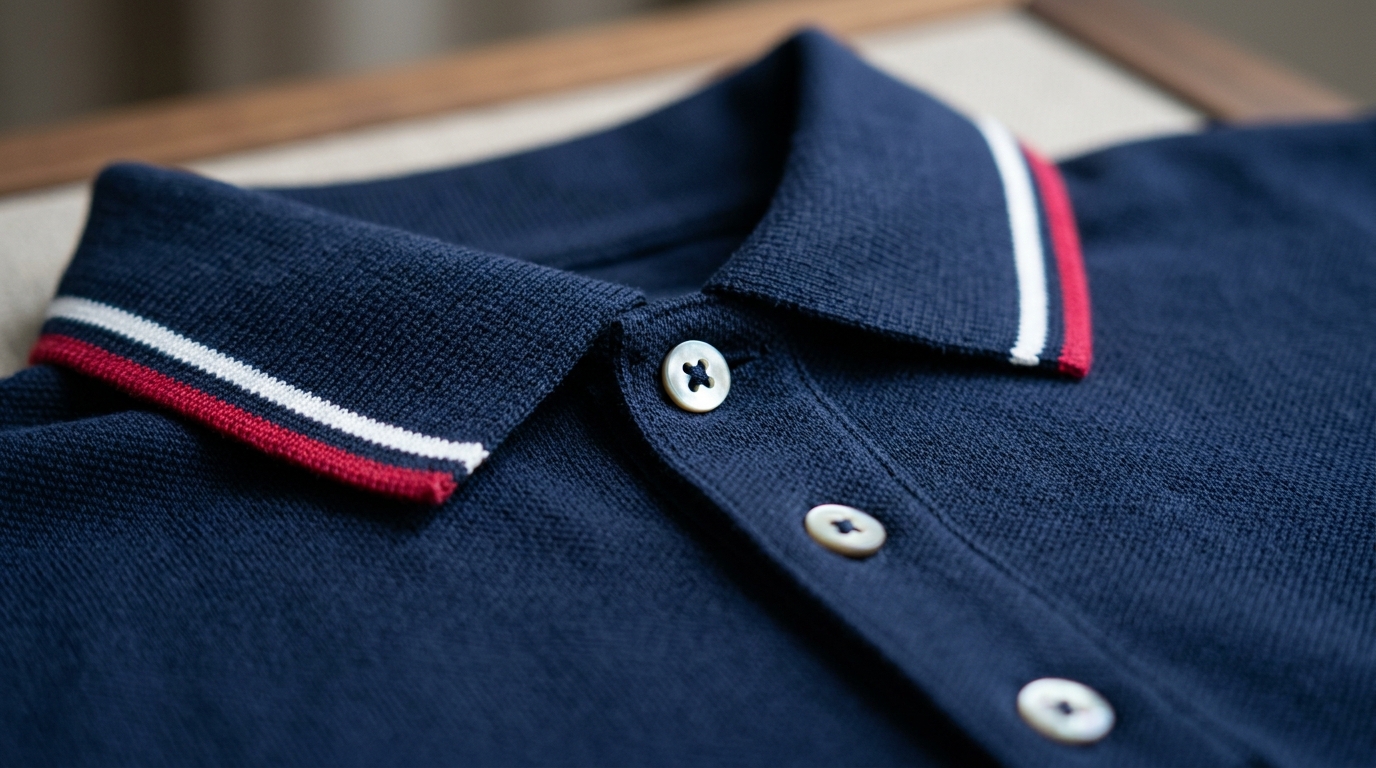 Polo T-Shirts with Tipping Collar Bulk - Playscott Tirupur factory apparel