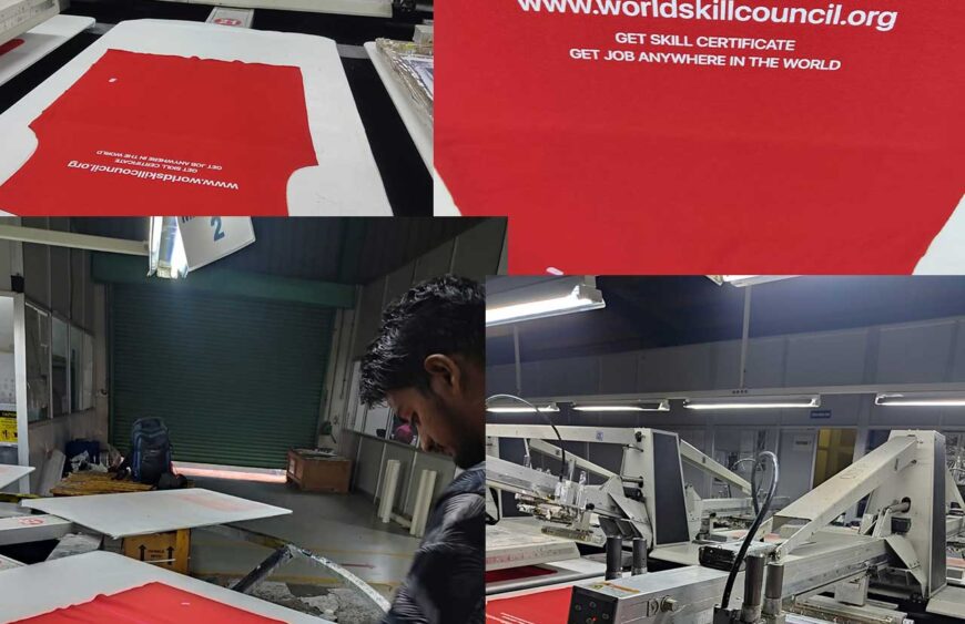 Custom T-Shirt Printing Tirupur - Playscott Tirupur factory apparel