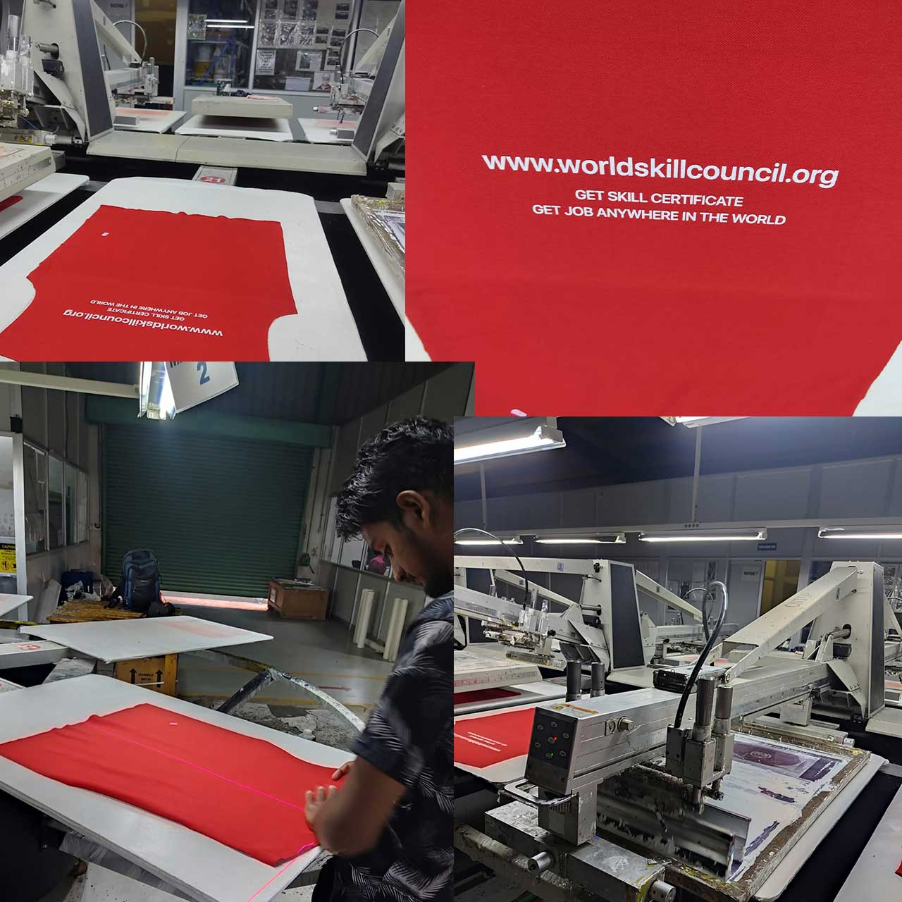 Custom T-Shirt Printing Tirupur - Playscott Tirupur factory apparel